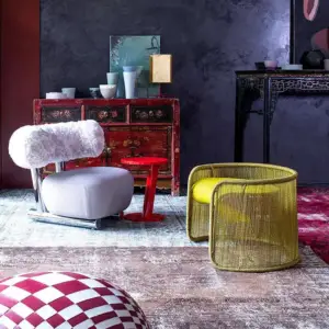 كرسي مفرد حديث من تصميم فليتشر