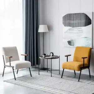 كرسي بذراعين مودرن من تصميم مارني