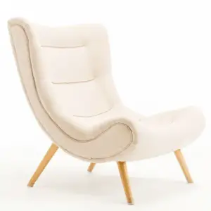 كرسي استرخاء مع مسند قدم فاخر