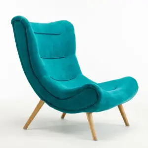 كرسي استرخاء مع مسند قدم فاخر