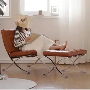 كرسي استرخاء بتصميم مختلف عصري