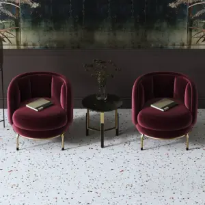 | كرسي مفرد بطابع مريح – تصميم عصري بتنجيد فاخر – قاعدة خشبية متينة وأناقة مثالية للزاوية