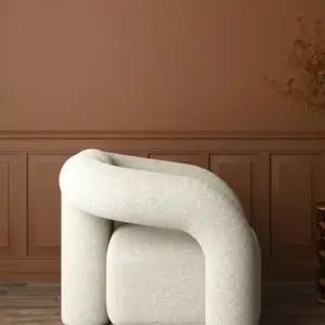 | كرسي مفرد مودرن بذراعين