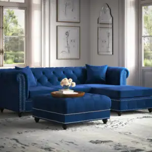 كنب زاوية مودرن مع بوف مميز 1 كنب زاوية مودرن مع بوف مميز