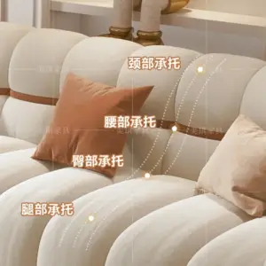 | كنب مودرن بلمسة ذهبية فاخرة