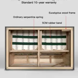 | كنب بتصميم إيطالي – فخامة تنجيد ناعم وقاعدة خشبية متينة – لون رمادي
