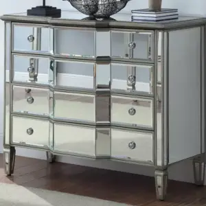 كونسول مودرن زجاجي عاكس مميز 1 كونسول مودرن زجاجي عاكس مميز