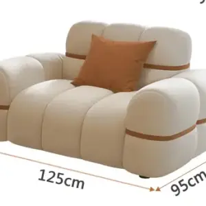 | كنب مودرن بلمسة ذهبية فاخرة