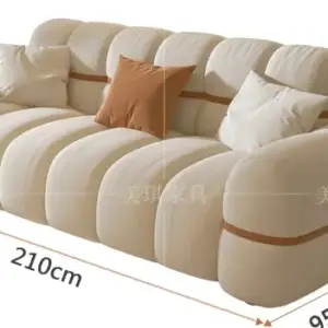 | كنب مودرن بلمسة ذهبية فاخرة