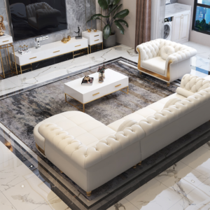 | كنب زاوية بتصميم امريكي حديث