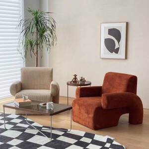 | كرسي مفرد بشكل مميز