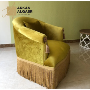 كرسي مفرد بتصميم كلاسيكي 3 كرسي-