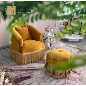 كرسي مفرد بتصميم كلاسيكي 2 كرسي-1