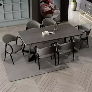 كرسي طاولة طعام معدني بشكل بسيط 2 كرسي طاولة طعام معدني بشكل بسيط