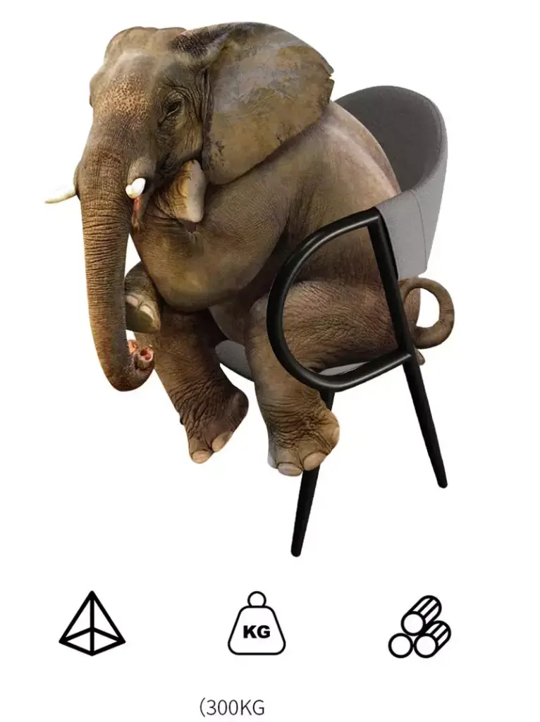 كرسي طاولة طعام معدني بشكل بسيط 6 كرسي طاولة طعام معدني بشكل بسيط