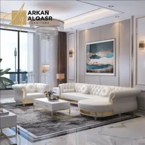 كنب زاوية بتصميم امريكي حديث