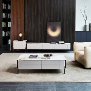 | طقم طاولات و أرجل من المعدن بتصميم عصري