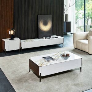 طقم طاولات و أرجل من المعدن بتصميم عصري