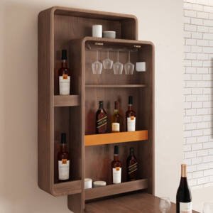 | كورنر كوفي قابل للطي خشبي فاخر