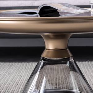 | طاولات زجاج بتصميم اوروبي