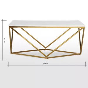 | طاولة قهوة بتصميم لونار