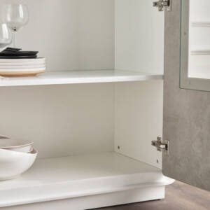 | بوفيه مميز فاخر متعدد الألوان