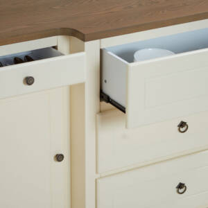 | بوفيه فاخر بتصميم كلاسيكي أنيق