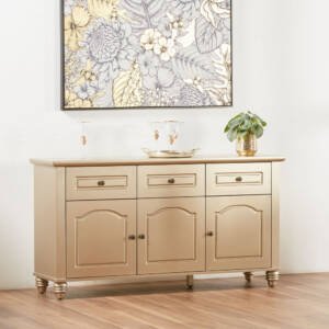 بوفيه بتصميم عصري وفنّي يعزز من ديكور منزلك