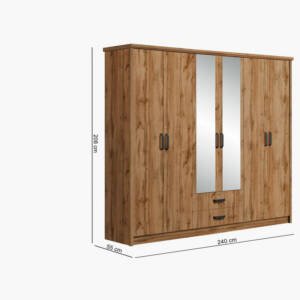 | غرفة نوم كاملة بتصميم بسيط