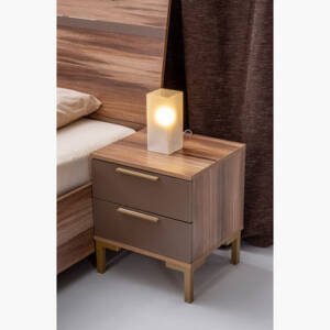 | غرفة نوم كاملة بتصميم بسيط