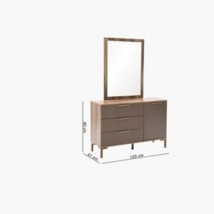 | غرفة نوم كاملة بتصميم بسيط