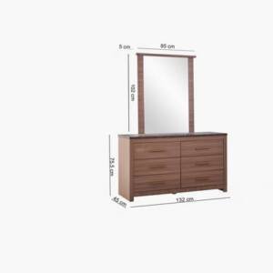 | طقم غرفة نوم كينج من كاينا