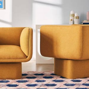 | كرسي مفرد بقاعدة مربعة