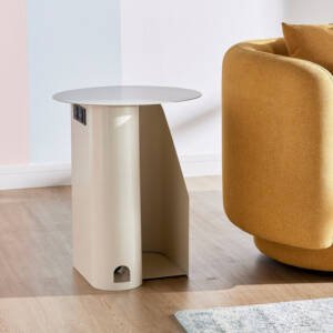 | طاولة جانبية بسطح معدني - أمستردام