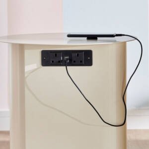 | طاولة جانبية بسطح معدني - أمستردام