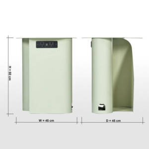 | طاولة جانبية بسطح معدني - أمستردام