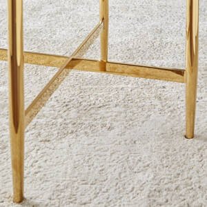 طاولة جانبية بسطح زجاج - مالوري 3 | طاولة جانبية بسطح زجاج - مالوري