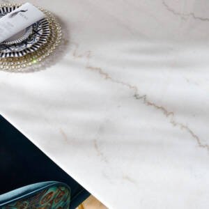 | طاولة طعام رخام بتصميم راقي