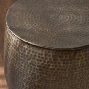 | طاولة جانبية بسطح معدني - إلياس