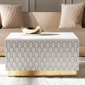 طاولة قهوة بتصميم مربع 3 | طاولة قهوة بتصميم مربع