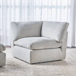 كنب مفرد ويدج قماش