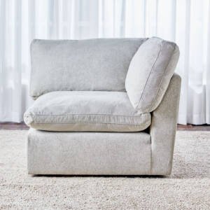 | كنب مفرد ويدج قماش