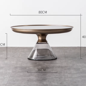 | طاولات زجاج بتصميم اوروبي