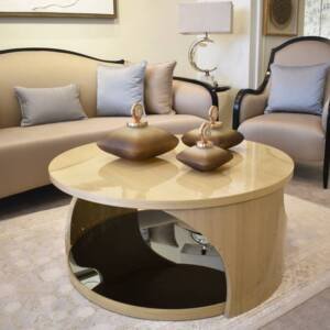 | طاولة قهوة بتصميم حديث