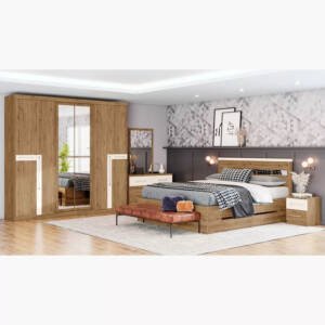 غرفة نوم بتصميم برازيليا