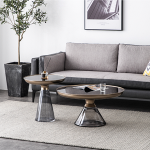 طاولات زجاج بتصميم اوروبي