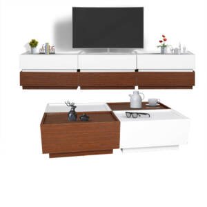 طقم طاولات تلفاز وطاولة قهوة 4 | طقم طاولات تلفاز وطاولة قهوة