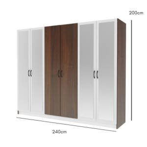 | غرفة نوم كاملة بتصميم هادئ