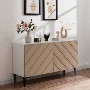 | بوفية بألوان متعددة بتصميم اوروبي