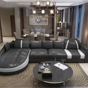 | كنب زاوية بتصميم فضائي رائع